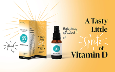 Viridian Launches New Vitamin D3 Spray
